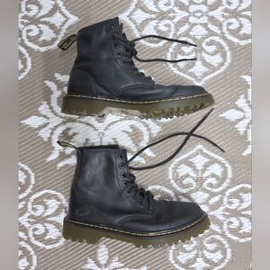 Dr. Martens Black Interior Label Boots